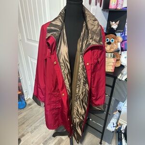 Gallery Woman Size 2x Red Jacket